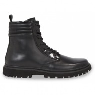  ανδρικά μποτάκια calvin klein laceup boot ym0ym00837 0gt μαύρα