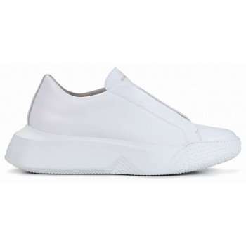 ανδρικά sneakers makris 24x303 λευκά