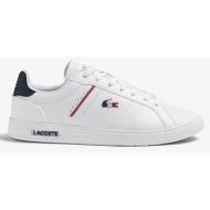  ανδρικά sneakers lacoste europa 45sma0117407 λευκά