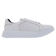  ανδρικά δερμάτινα sneakers giovanni morelli q507u1002652 λευκά