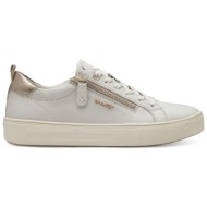  γυναικεία ανατομικά δερμάτινα sneakers tamaris comfort 8-83707-42-104 λευκά
