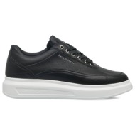  ανδρικά sneakers renato garini marcello-9-024rs s57009243s41 μαύρο στάμπα