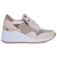  γυναικεία ανατομικά sneakers marco tozzi 2-23723-41 40c cream comb