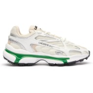  γυναικεία sneakers lacoste l003 2k24 747sfa0012082 λευκό/πράσινο