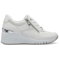  γυναικεία sneakers marco tozzi 2-23743-42 100 λευκά