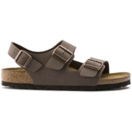  ανδρικά ανατομικά πέδιλα birkenstock milano bf 0634503 narrow fit mocca