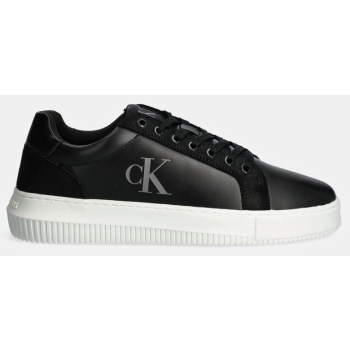 ανδρικά δερμάτινα sneakers calvin klein