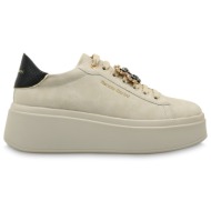  γυναικεία sneakers renato garini 88-32 butterfly off white μαύρο φίδι t119r75632e9