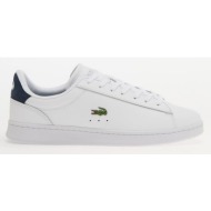  ανδρικά δερμάτινα sneakers lacoste carnaby 748sma0011042 λευκά