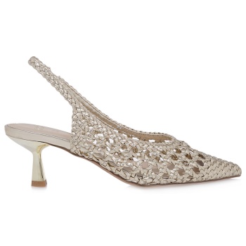 γυναικείες γόβες exe selena-851 πλατίνα σε προσφορά