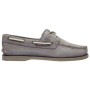 ανδρικά δερμάτινα μοκασίνια timberland classic boat tb0a4187 el8 γκρι