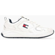  ανδρικά sneakers tommy hilfiger em0em01621-ybl λευκά