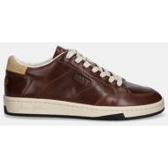  ανδρικά δερμάτινα sneakers gant prepus 31631028-g45 κονιάκ