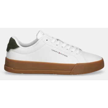 ανδρικά δερμάτινα sneakers tommy σε προσφορά