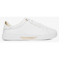  γυναικεία δερμάτινα sneakers tommy hilfiger fw0fw09019-ybs λευκά