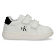  παιδικά sneakers calvin klein αγόρι v1x9-83275-1355 x002 λευκά