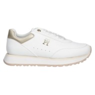  εφηβικά sneakers tommy hilfiger κορίτσι t3a9-34266-1355x048 λευκά