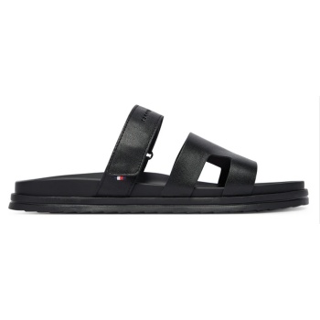 ανδρικές δερμάτινες παντόφλες tommy