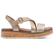  γυναικείες ανατομικές πλατφόρμες marco tozzi 2-28501-46-957 χρυσές