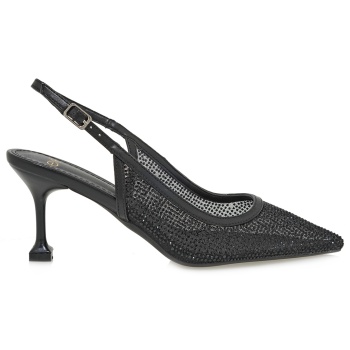 γυναικεία slingback exe 5153-211 μαύρο