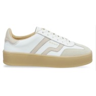  γυναικεία δερμάτινα sneakers gant cuzmani 32531202-g265 λευκά/μπεζ