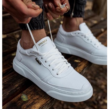 ανδρικά λευκά casual sneakers δίσολα σε προσφορά
