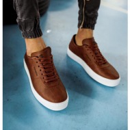  ανδρικά κάμελ casual sneakers με κορδόνια 0602020c