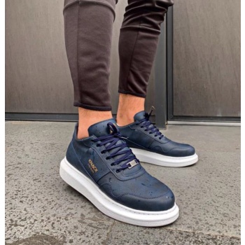 ανδρικά μπλε sneakers με κορδόνια σε προσφορά