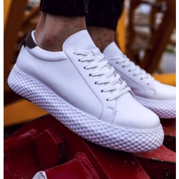 ανδρικά λευκά δίσολα sneakers διχρωμία σε προσφορά