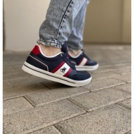  us grand polo μπλε ανδρικά casual sneakers gpm414605