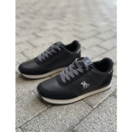  us grand polo μαύρα ανδρικά casual sneakers gpm423001