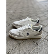  us grand polo λευκά-μπεζ ανδρικά casual sneakers gpm424215