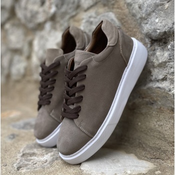 ανδρικά πούρο δερμάτινα casual sneakers