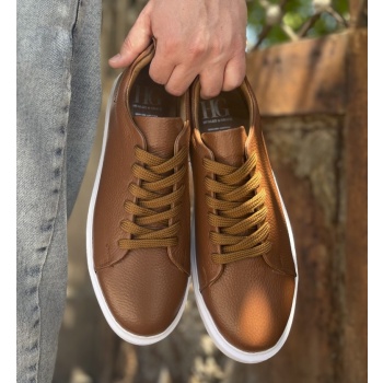 ανδρικά ταμπά δερμάτινα casual sneakers