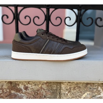 wrangler αντρικά καφέ sneakers