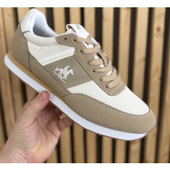 us grand polo μπεζ ανδρικά casual