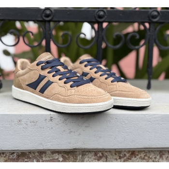 teddy smith ανδρικά κάμελ sneakers με