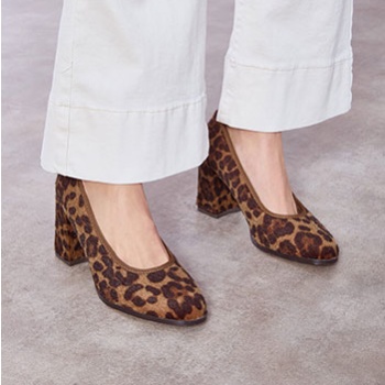 γόβες ανάγλυφες λεοπάρ sq1697.a016+1 σε προσφορά