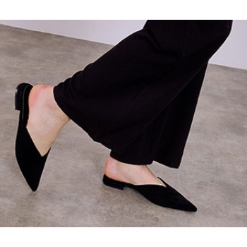 mules ίσια με σουέντ όψη sq1697.a021+1 σε προσφορά