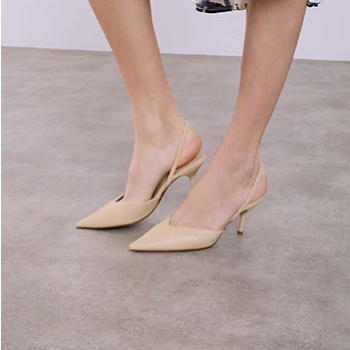 γόβες slingback δερματίνης sq7741.a517+2