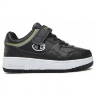  champion low cut shoe rebound low b ps s32406-kk004 μαύρο