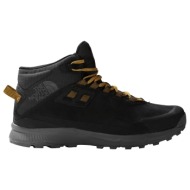  the north face mens cragstone leather mid wp nf0a7w6tny7-ny7 μαύρο
