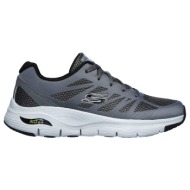  skechers skechers arch fit charge back 232042-ccbk γκρί