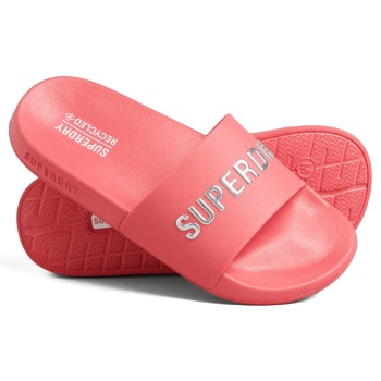 superdry code logo pool sliders σε προσφορά