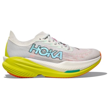 hoka one one mach x 2 1155119-fct λευκό