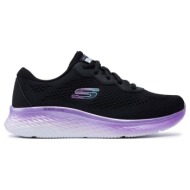  skechers stunning steps 150010-bkpr μαύρο