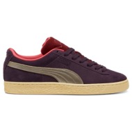  puma suede play.paris 398190-01 βυσσινί