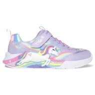  skechers lighted unicorn bungee _ gore sneaker 302298n-lvmt πολύχρωμο