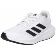 adidas originals αθλητικό παπούτσι `run falcon` μαύρο / λευκό