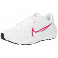 nike παπούτσι για τρέξιμο `air zoom pegasus 40` ροζ / λευκό